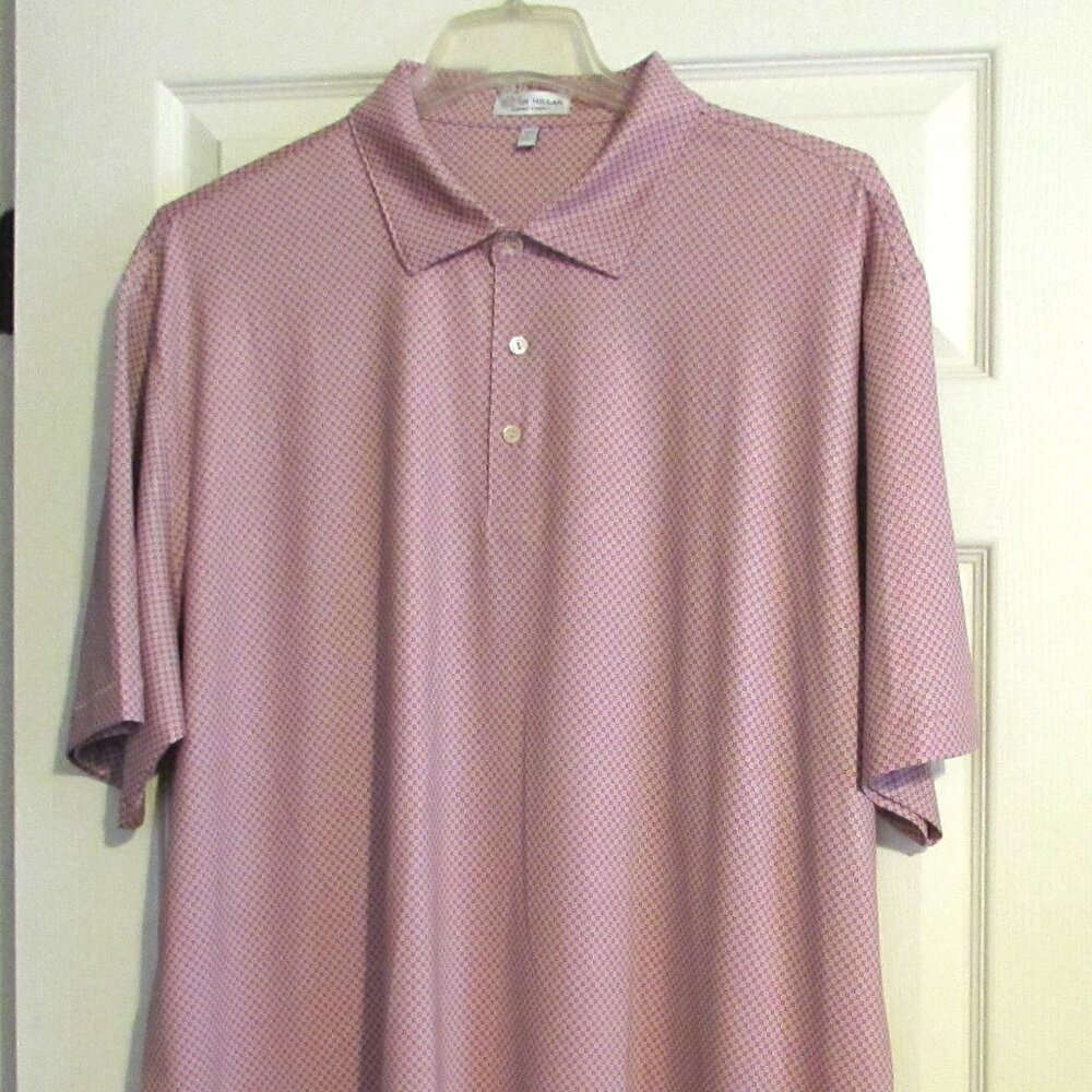 PETER MILLAR SUMMER COMFORT Polyester & Spandex Polo  Size XXL